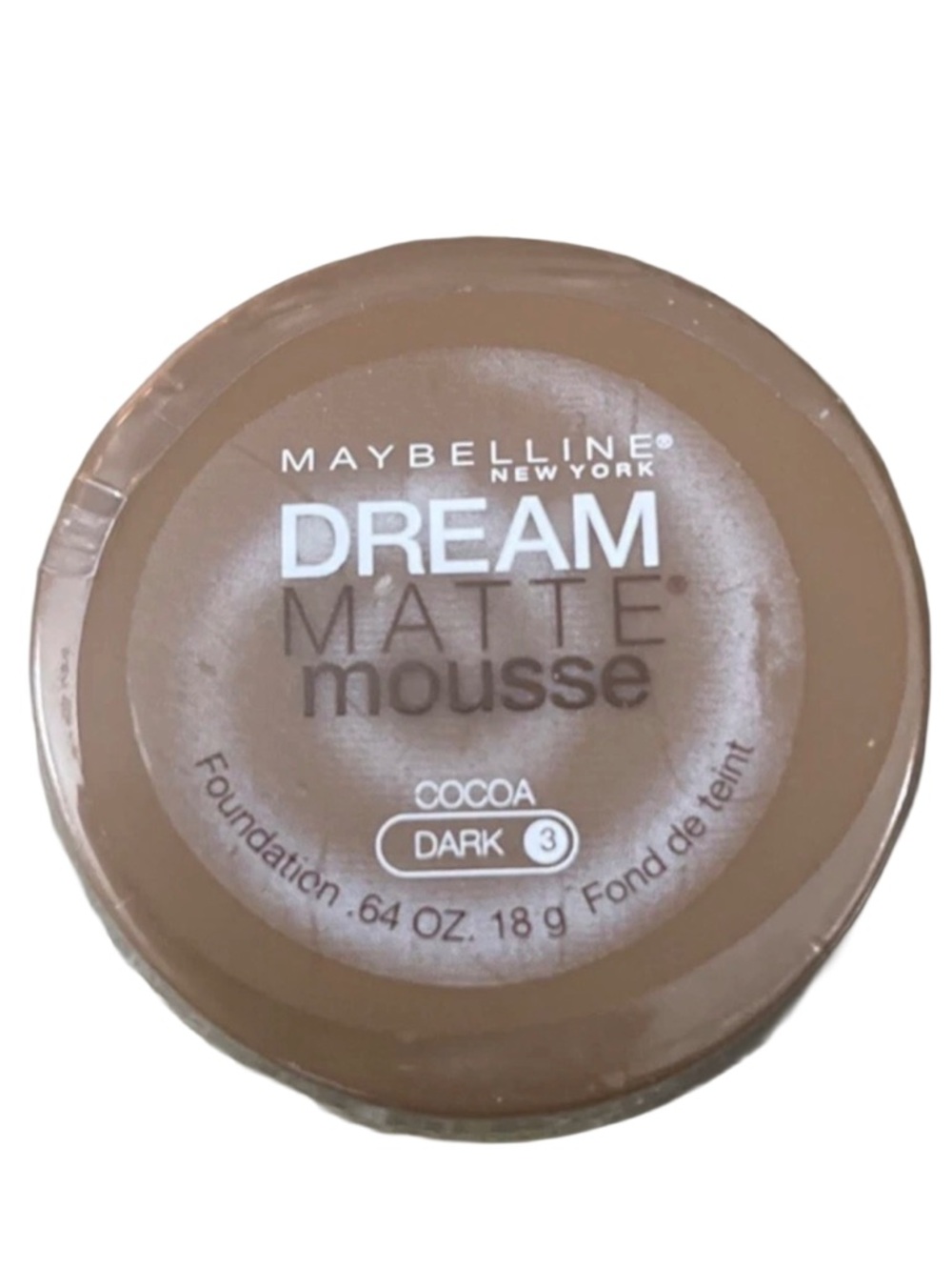 Maybelline Matte Mousse Foundation - Cocoa Brown (Dark 3)
